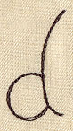 Handwriting Letter D - Lowercase - Image 2