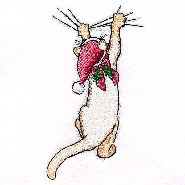 Hang in There Christmas Kitten - Image 7