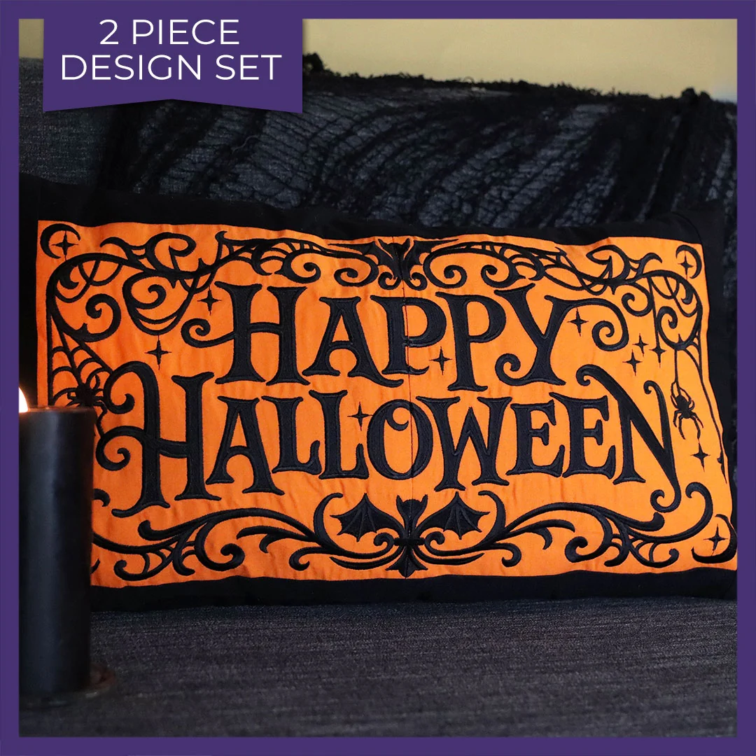 Happy Halloween Two-Piece Sign - Image 8