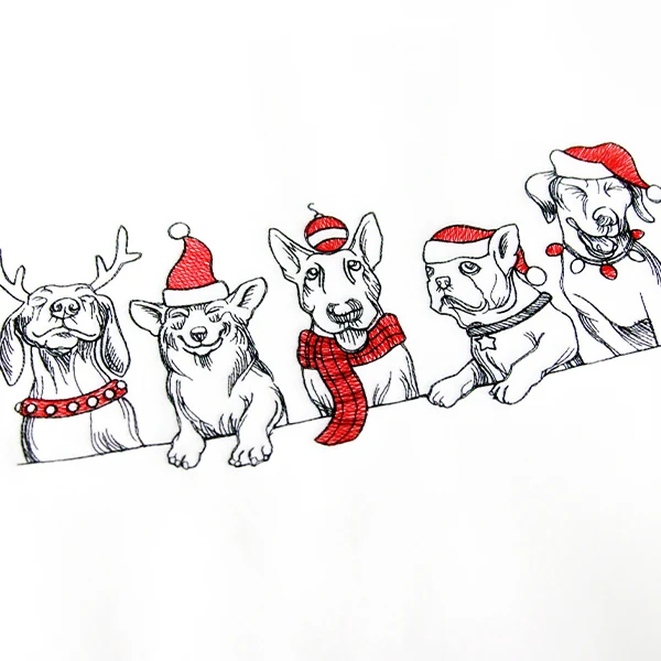 Happy Howlidays Border - Image 2