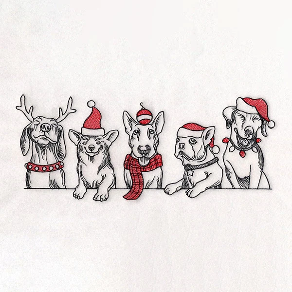 Happy Howlidays Border - Image 9