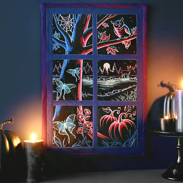 Haunting Autumn Quilt Scene 1 - Image 4