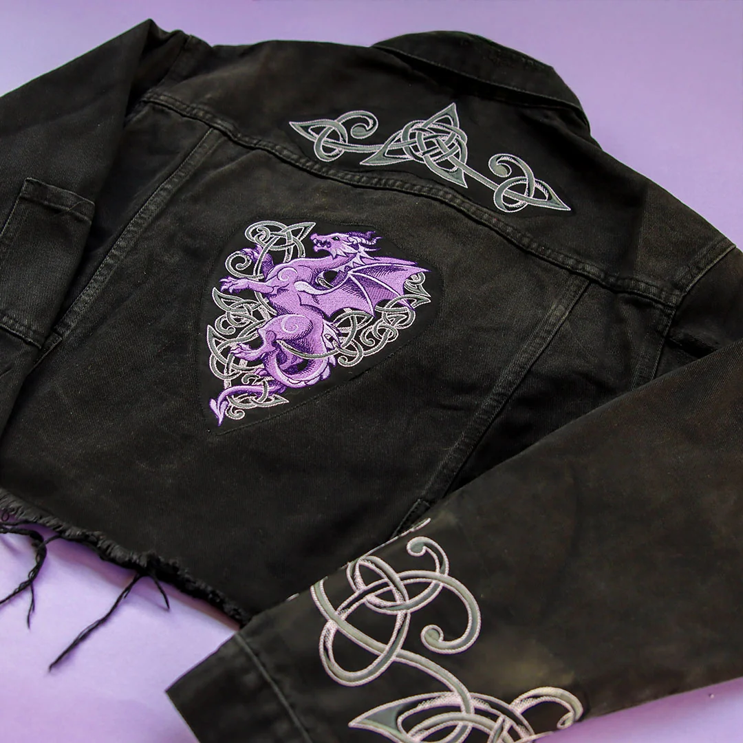 Heraldic Knotwork Dragon Design Pack - Image 35