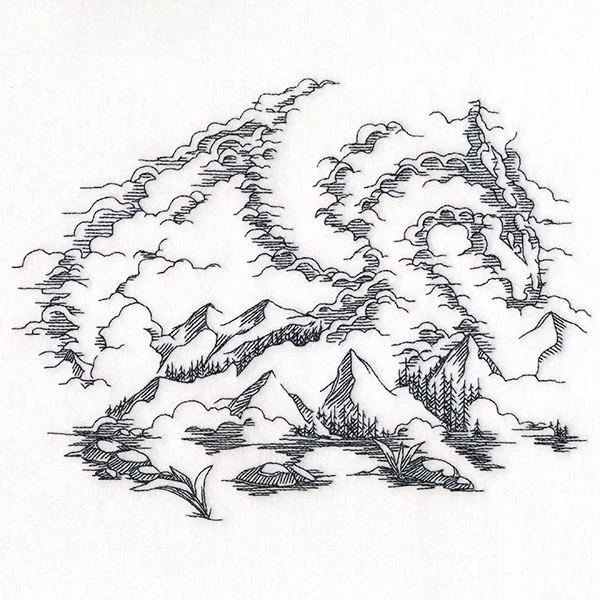 Hidden Dragon Mountain Scene - Image 7