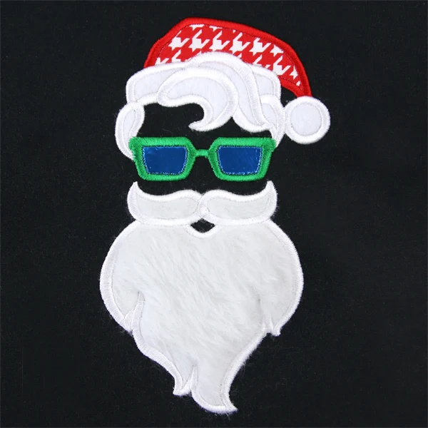 Hipster Santa (Applique) - Image 3