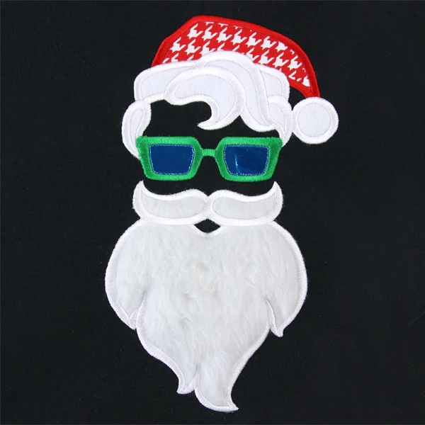 Hipster Santa (Applique) - Image 4
