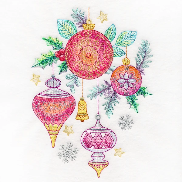 Holiday Shimmer Ornaments - Image 3
