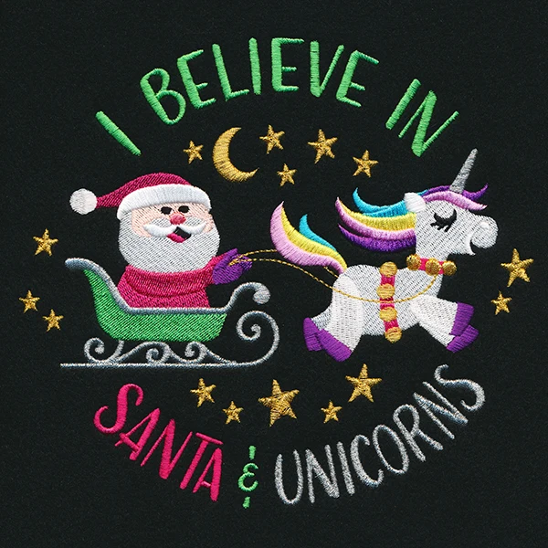 I Believe in Santa and Unicorns - Image 4