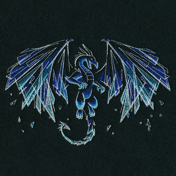 Icy Winter Dragon - Image 3
