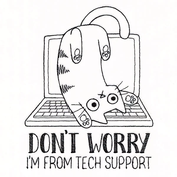 I'm From Tech Support Cat - Image 5