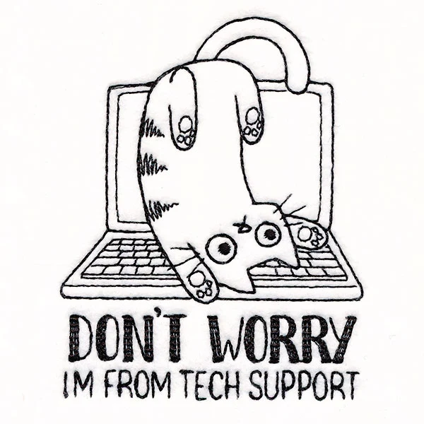 I'm From Tech Support Cat - Image 7