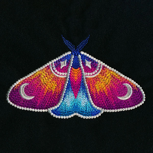 Into the Night Celestial Details Moth - Image 5