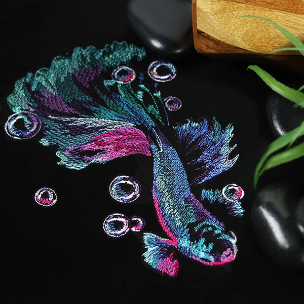 Iridescent Betta Fish - Image 2