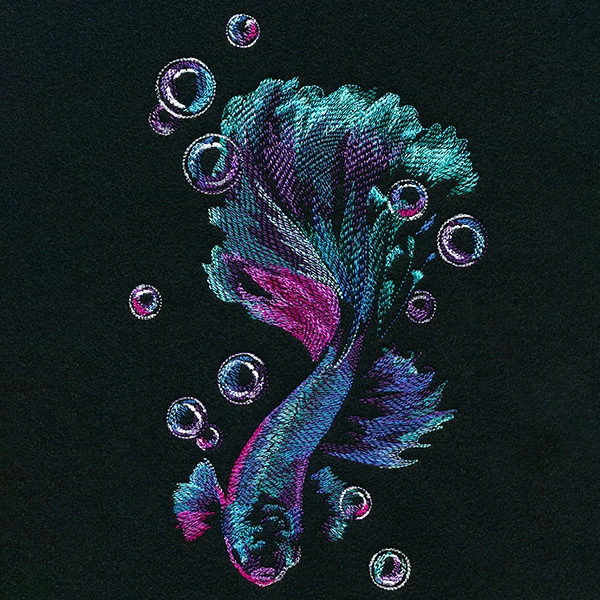 Iridescent Betta Fish - Image 3