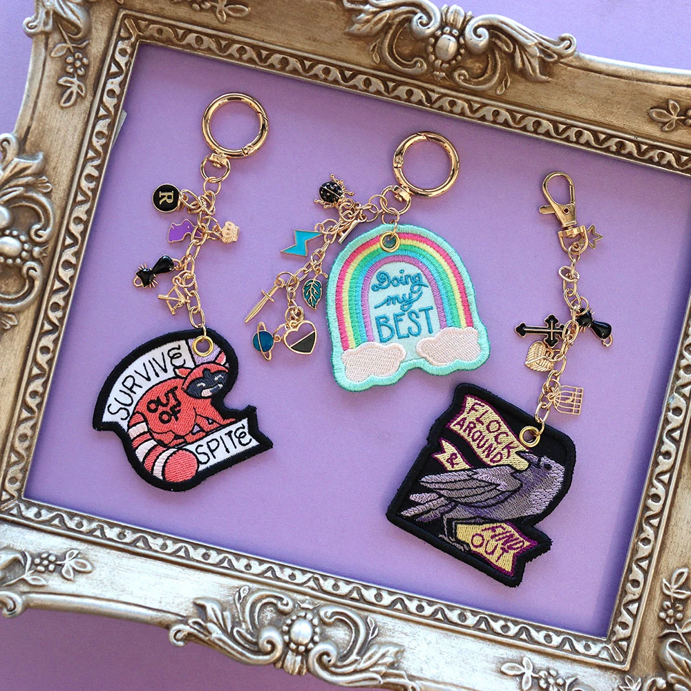 Irreverent Keychains - Flock Around & Find Out (In-the-Hoop) - Image 3