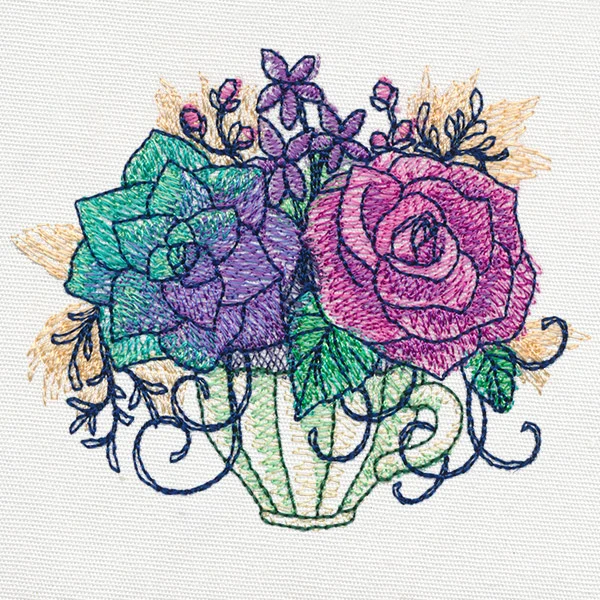 Kaleidoscope Blooms - Teacup - Image 5