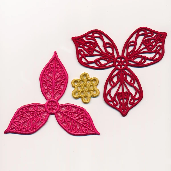 Layered Poinsettia (Lace) - Image 6