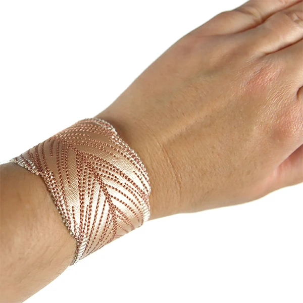 Light as a Feather Leather Cuff (In-the-Hoop) - Image 2
