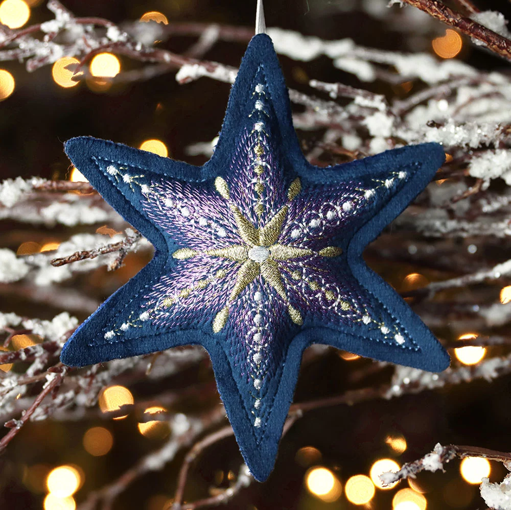 Luminous Star Ornament (In-the-Hoop) - Image 5