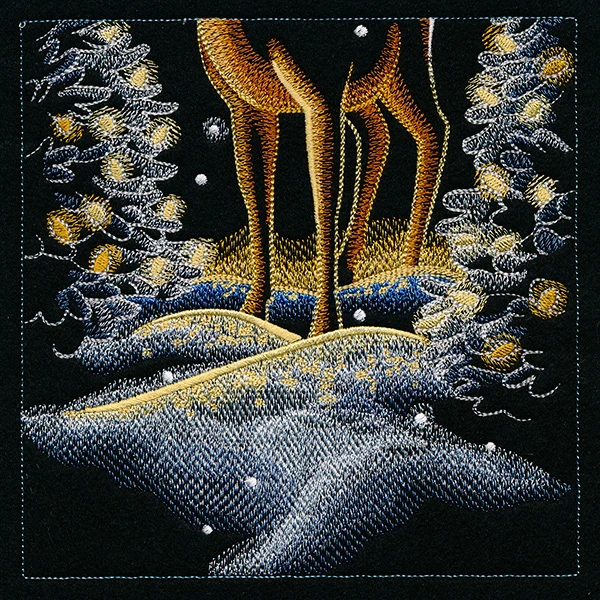 Magic Christmas Reindeer Scene - Panel 3 - Image 13