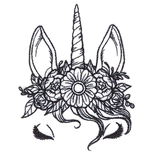 Majestic Unicorn Face - Image 4