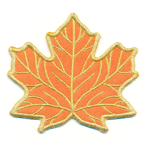 Maple Leaf Coaster (In-the-Hoop) - Image 3
