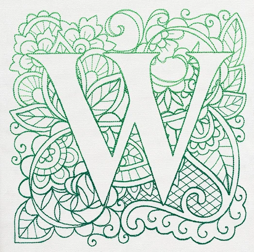 Mendhika Letter W - Image 2