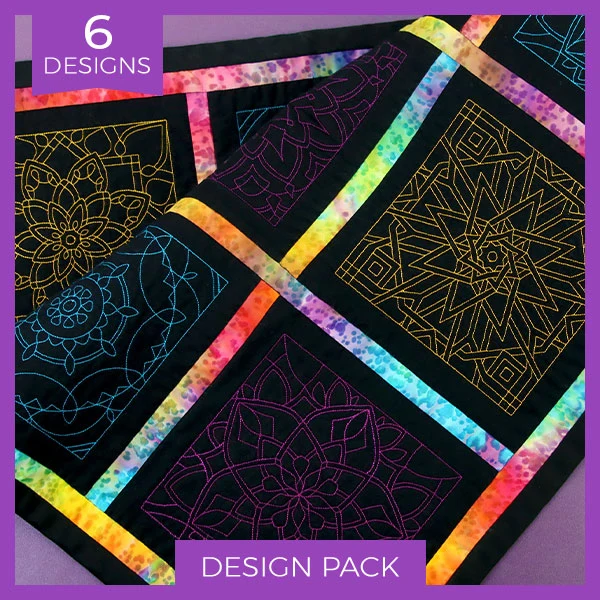 Mesmerizing Mandala Quilting (Design Pack) - Image 3