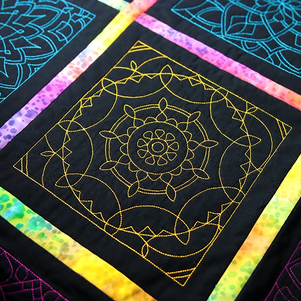 Mesmerizing Mandala Quilting Square 1 - Image 26