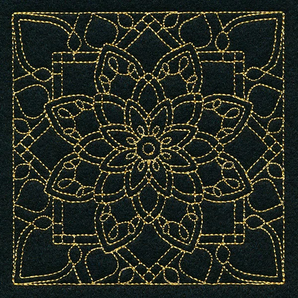 Mesmerizing Mandala Quilting Square 6 - Image 54
