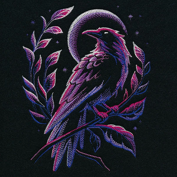 Midnight Autumn Crow - Image 3