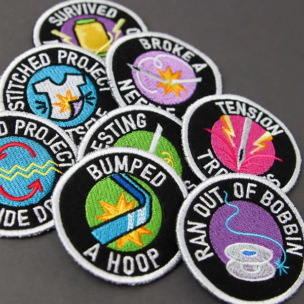 Mishap Merit Badge - Survived Metallic Thread (In-the-Hoop) - Image 3