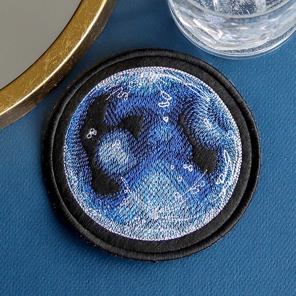 Moon Phases Coasters - Full (In-The-Hoop) - Image 8
