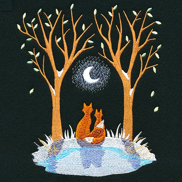Moonlit Frost Scene - Image 3