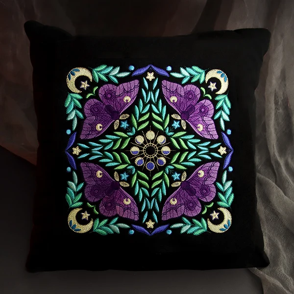Moth Kaleidoscope Square - Image 2