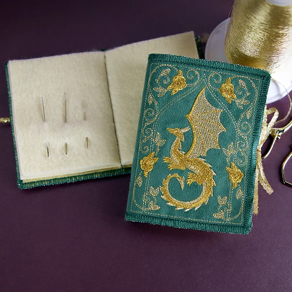 Mythos of Dragons Filigree Needle Book (In-the-Hoop) - Image 9