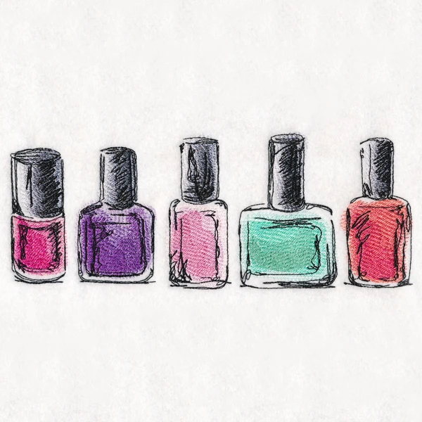 Nail Polish Rainbow - Image 2