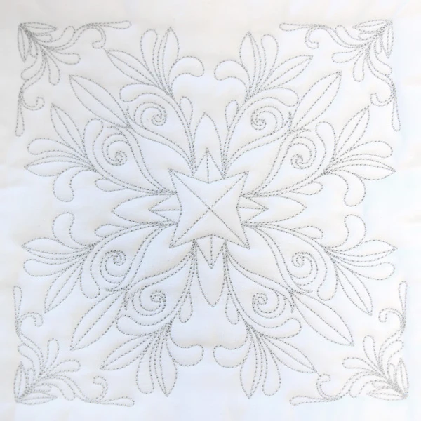 Nordic Star Quilting Square