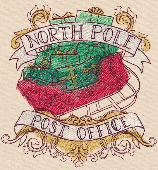 North Pole Express - North Pole Post Office Crest - Image 6