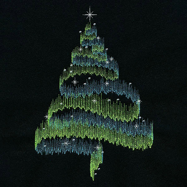 Northern Lights Christmas Tree - Image 3