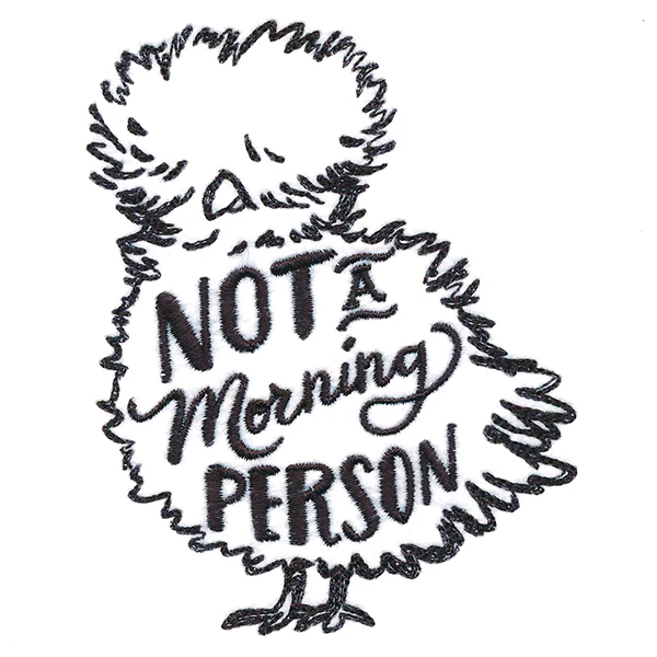 Not a Morning Person Chicken - Image 7