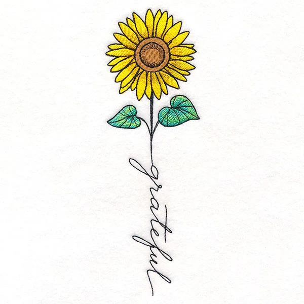November Grateful Sunflower - Image 3
