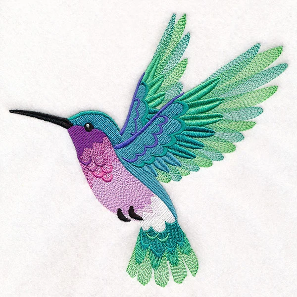 Ombre Hummingbird in Flight - Image 3