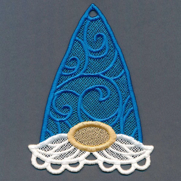 On the Fringe Gnome Ornament (Lace) - Image 2