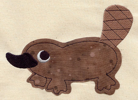 Plucky Platypus (Applique) - Image 3