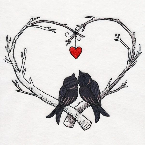 Poe-etic Love Birds - Image 4