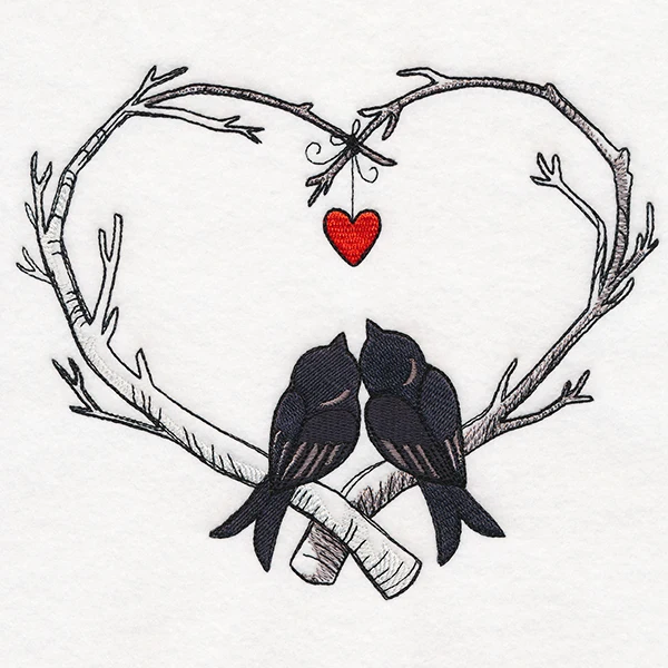 Poe-etic Love Birds - Image 6