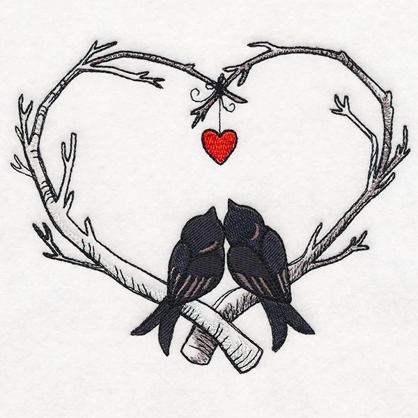 Poe-etic Love Birds - Image 7