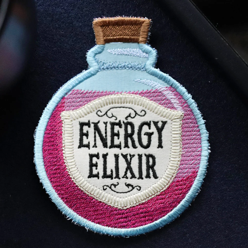 Potion Coaster - Energy Elixir (In-the-Hoop) - Image 3