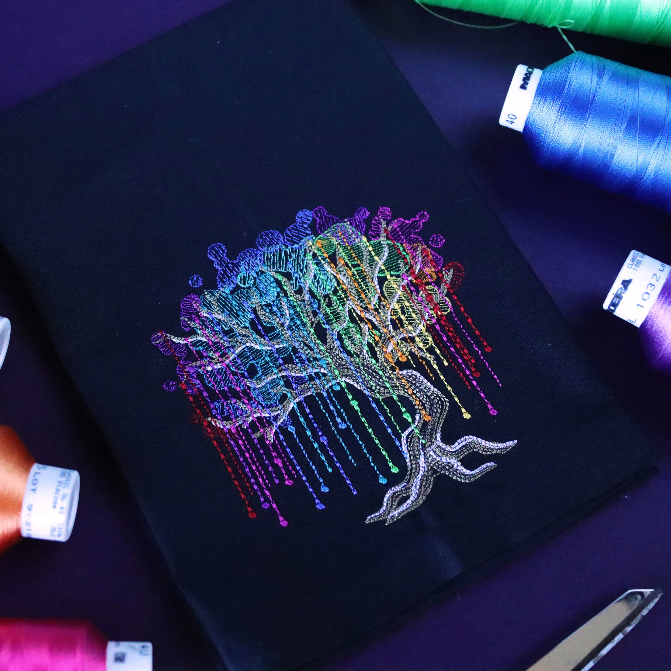 Rainbow Willow Tree - Image 3